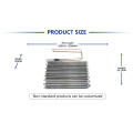 Freezer Aluminum Roll Bond Evaporator as Freezer Parts